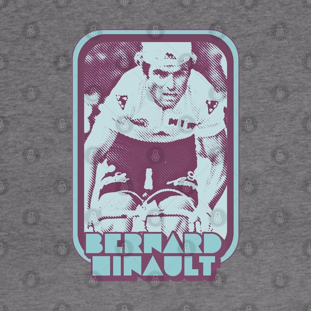 Bernard Hinault // Retro Cycling Fan Art Design by DankFutura